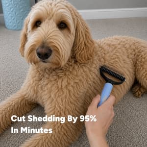 Parlour Time™ Premium Deshedding Brush