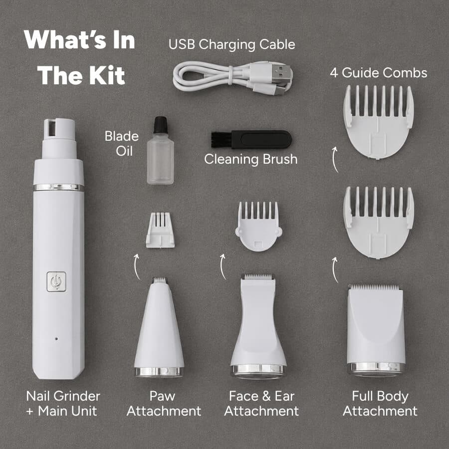 Parlour Time™ Premium 4-in-1 Grooming Kit
