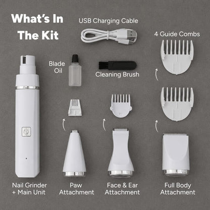 Parlour Time™ Premium 4-in-1 Grooming Kit